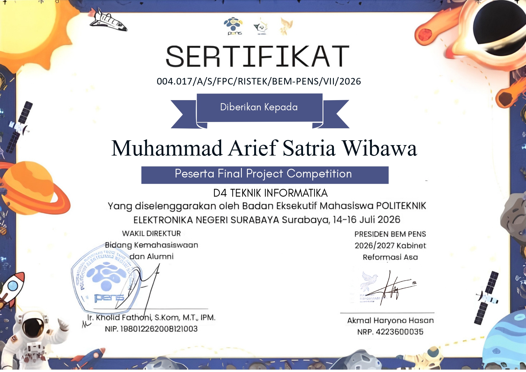 Final Project Competition